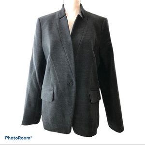 Banana Republic Charcoal Blazer NWOT Size 14